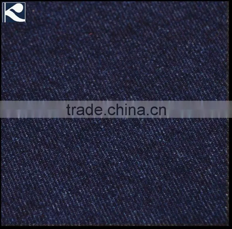95% cotton indigo dyed knit denim