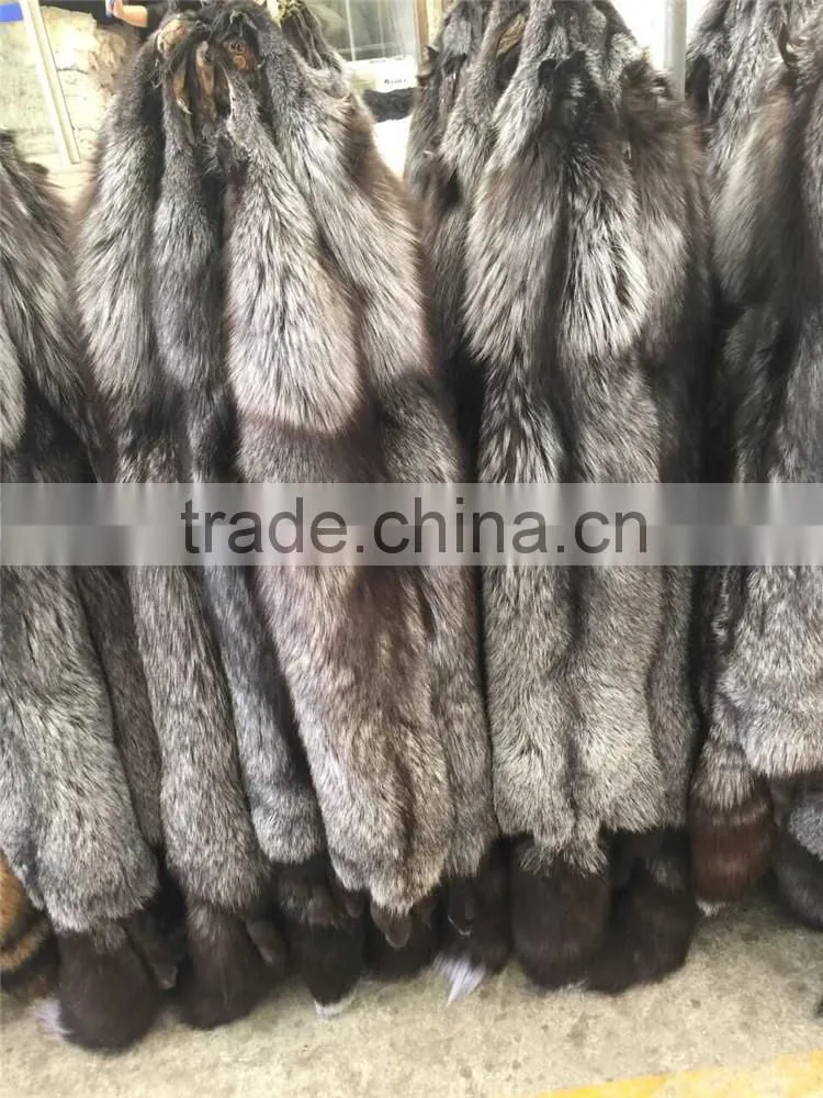 Plate Type and Raw Pattern Fox Fur Plates