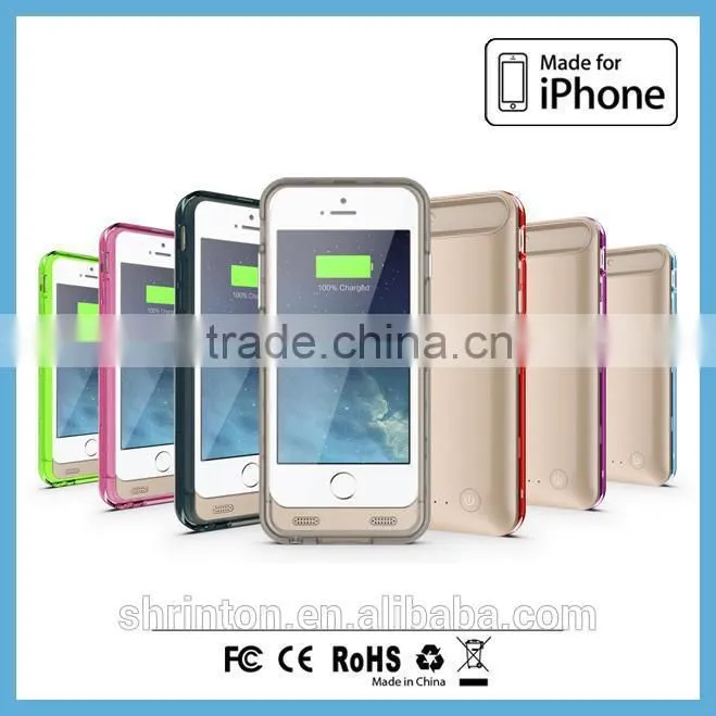 MFI Protective Battery Case 3200mAh External Power Bank Charger Case Backup Battery