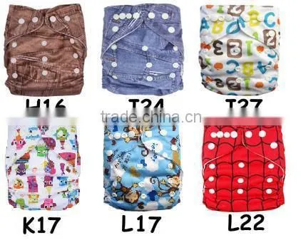AnAnBaby Waterproof Cloth Nappy Double Row Snaps Nappies Cover