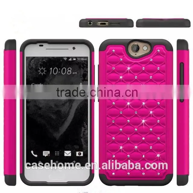 High quality shockproof silicon+tpu mobile phone back cover case for HTC Desire 820