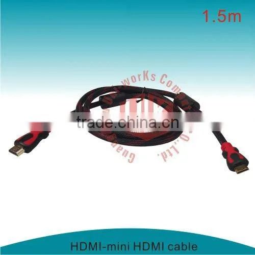 HDMI to mini HDMI cable