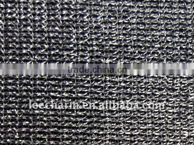 Nylon Knitting Spandex Shining Mesh Fabric