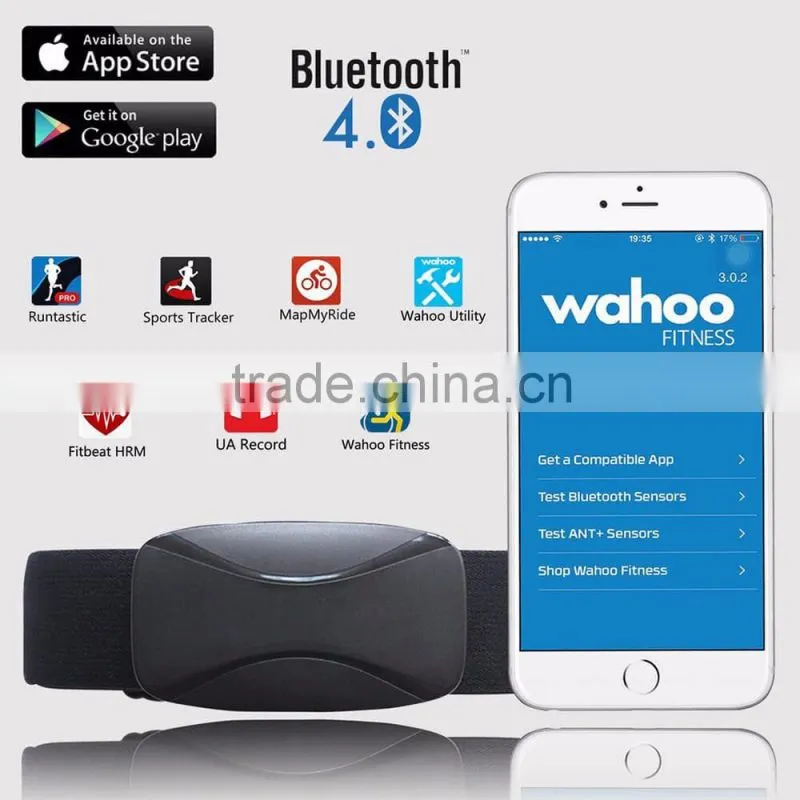 Sounon Bluetooth Fitness Tracker Heart Rate Monitor for Iphone Android