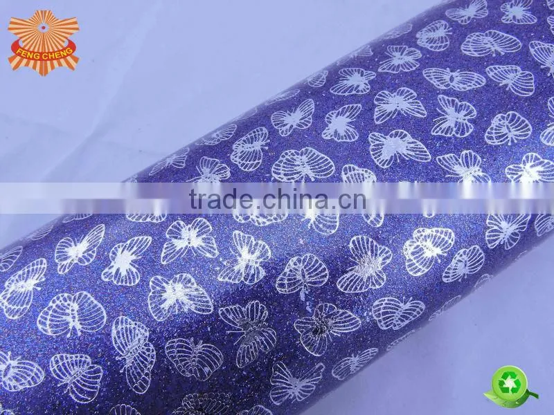fashion glitter fabric for shoes