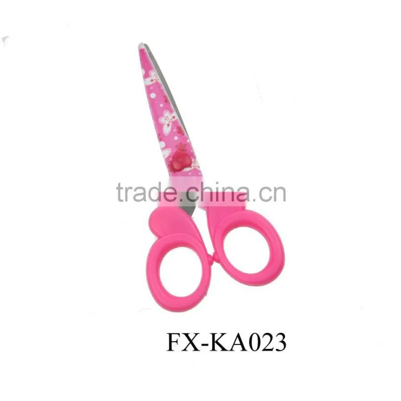 KA023 Custom Student Scissors Children Scissors Alat Makan