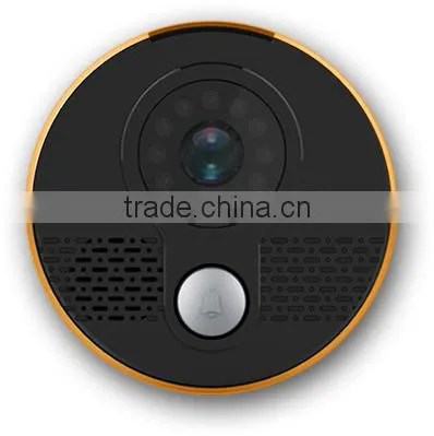 2015 Manufacture wifi door bell camera with video call for iphone or android phone
