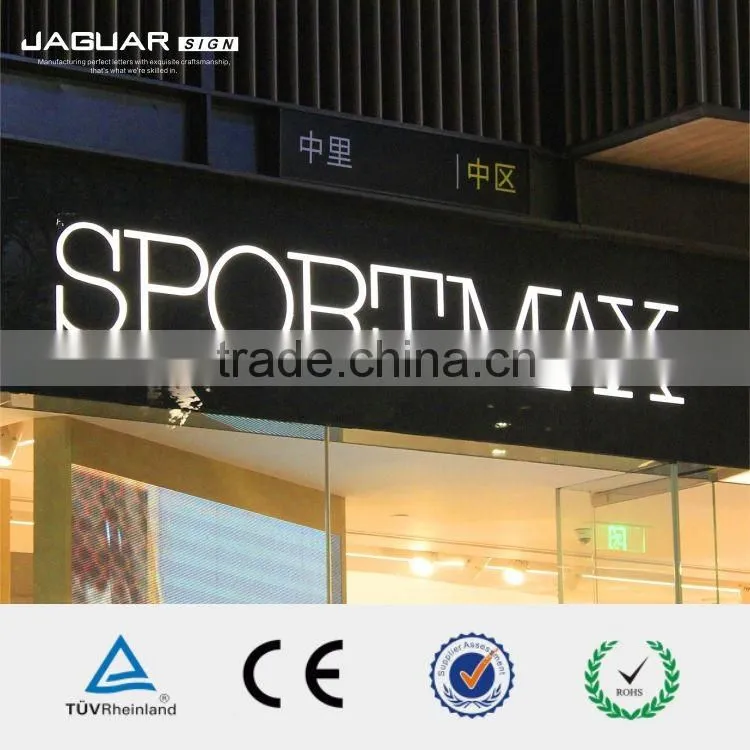 Popular Jaguar Professional Customized Led Channel Letter Signs