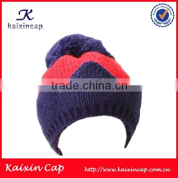 New pom pom winter Baby Boys Girls Toddler Crochet Cute Beanie Knit cap hats with