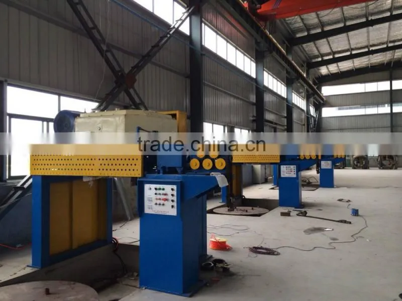 Inverted vertical wire drawing machine in Iran
