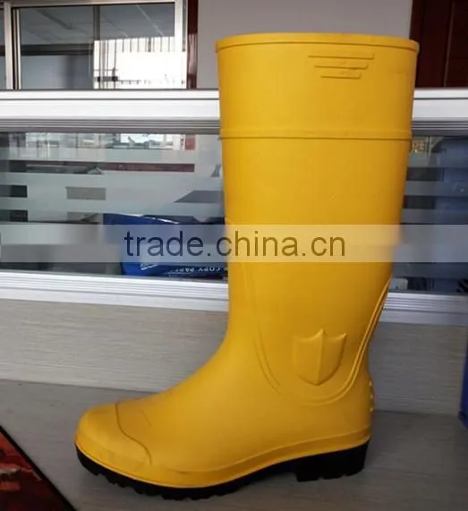 Good quality safety rain boot with steel toe cap