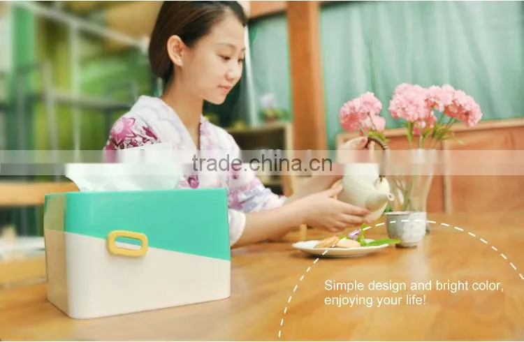 Newest design facial porcelain tissue box