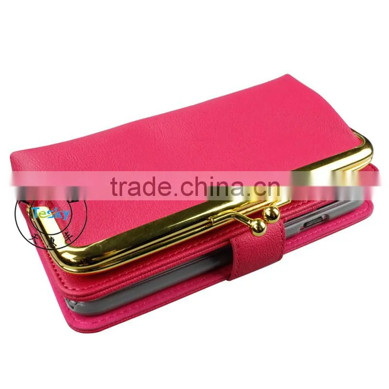 for iphone 6 plus cover cases purse leather, phone cover for iphone 6