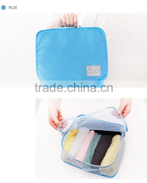 FDX large clothes mesh bag organizer for travel
