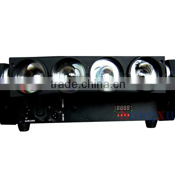 Toppest Professional 8*10W Beam Moving Head White LED Spider Light, party bar nightclub equipment/SX-MH0810C