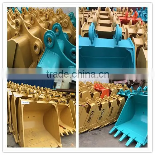 excavator bucket with horizontal pin type teeth E320 E330