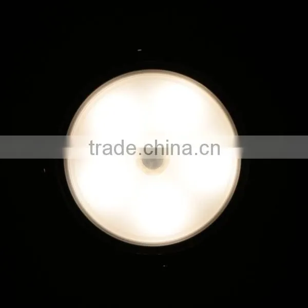 AAA Battery PIR Human Body Motion & Light Sensor LED Night Light Wireless Infrared Induction Lamp for Cabinet Bedside Hallway