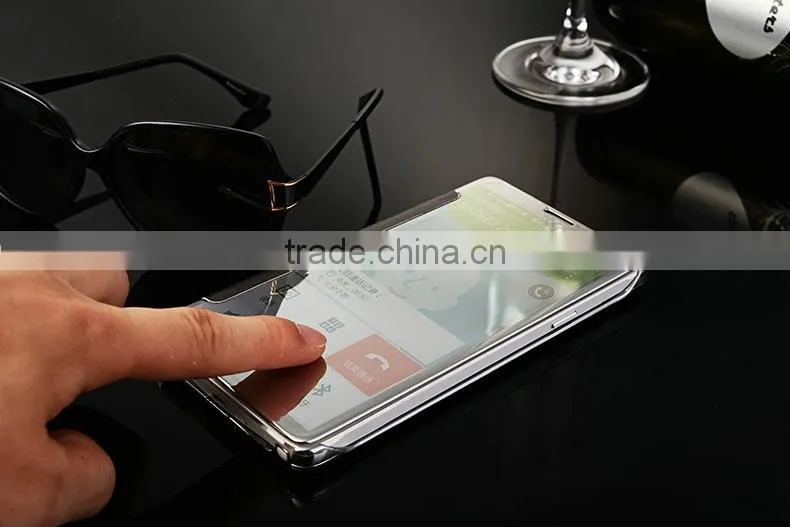 Hot selling cheap price window view smart cover case for Huawei Ascend Mate 7