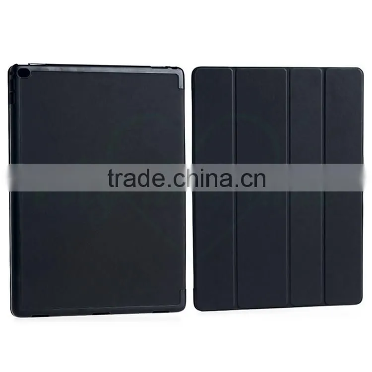 Factory Newest Leather Tablet Holster for Ipad pro with Stand