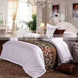 luxury decoration fabric bed runners for all kinds of hotels