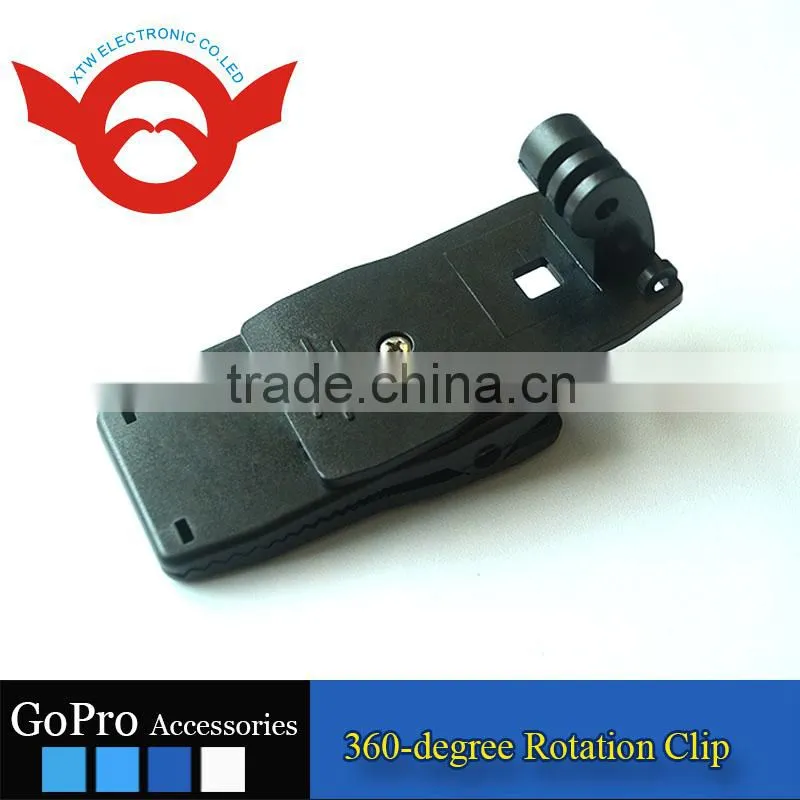 360-degree Rotation Clip & Screw for GoPro Hero 2/3/3+/4/4 Session