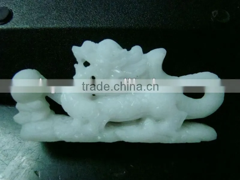 natural stone dragon carving