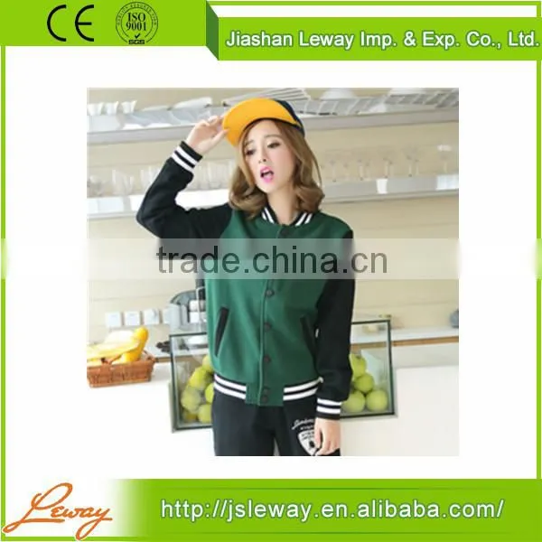 women's varsity jacket blazer cotton jacket