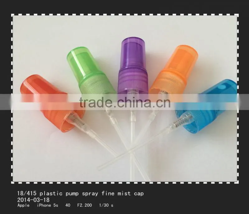 plastic bottle perfume fine mist pump spray cap