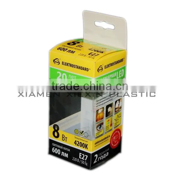 new custom logo bulb packaging led box