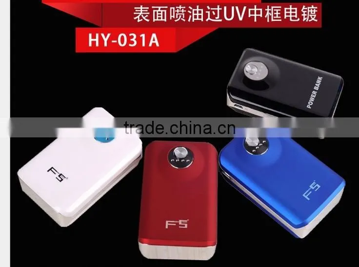 Best quality big discount mobile charger 8400mAh battery power bank