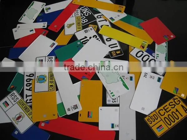 registration plate/vehicle plate/aluminum license plate