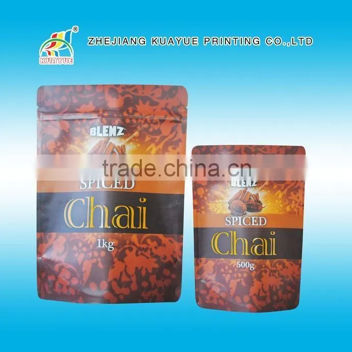 Customized Hot Sale Factory Price Zipper Standing Pouch - ISO/EU/FDA Approved!