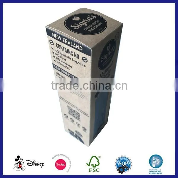baby 100% nature skin care lotion packaging box