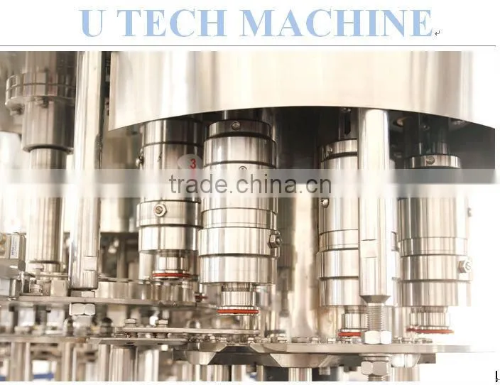 Small Automatic Soda Water Bottling Machine