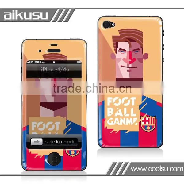 wholesale factory luxury epoxy gel skin PU case cover for iPhone 4 5s