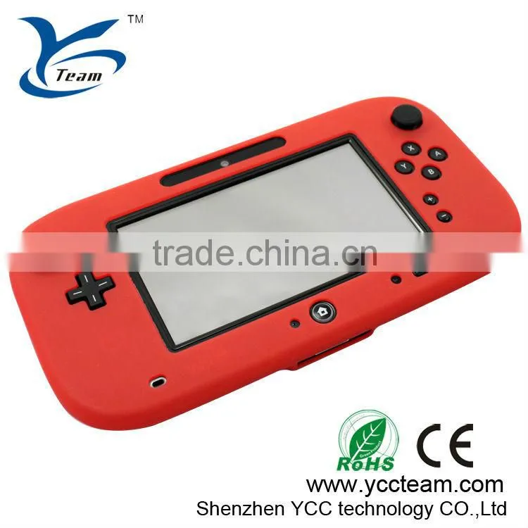 New arrival! Perfect fits for WII U silicon case ,protective siliconcase for wii U,