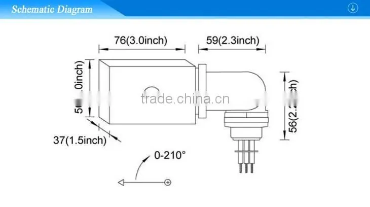 swivel control time-delay control switch photo control photo sensor