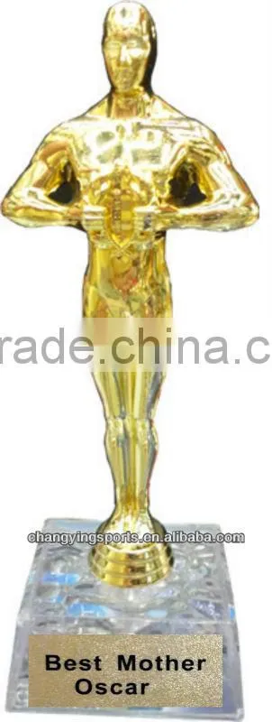 gift oscar,oscar trophy, plastic trophy