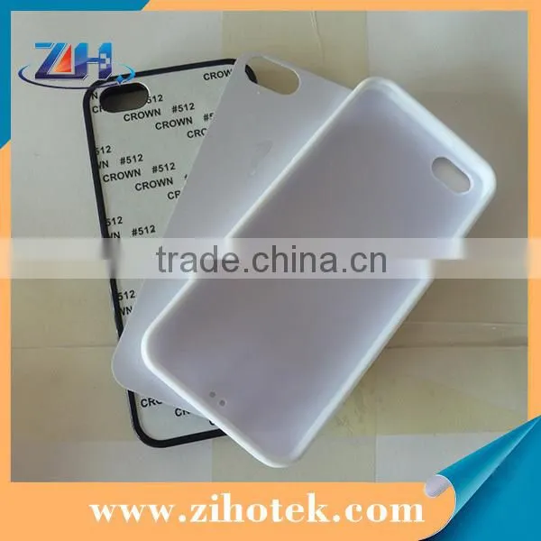 Hot Sublimation silicon case for iphone 5/5s