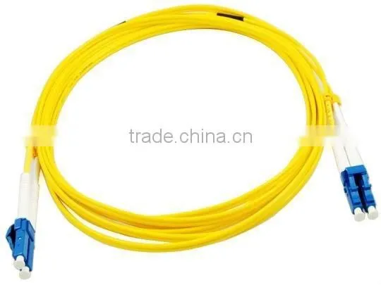 LC-LC Singlemode duplex 2.0&3.0mm fiber optic patch cord with factory price