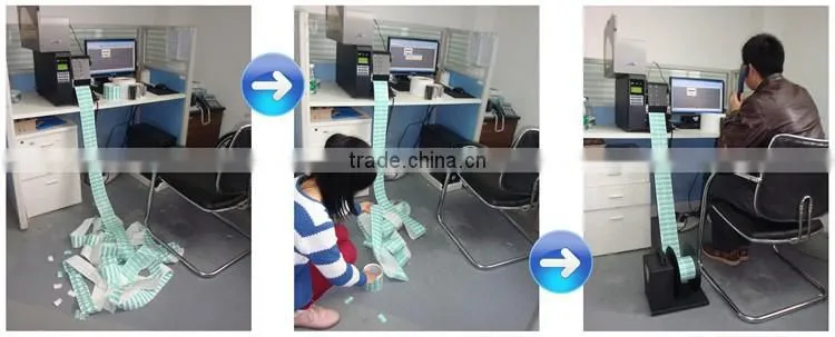Bizsoft Christmas promotion! bsc-U9 automatic cheap and convenient label rewinding machine