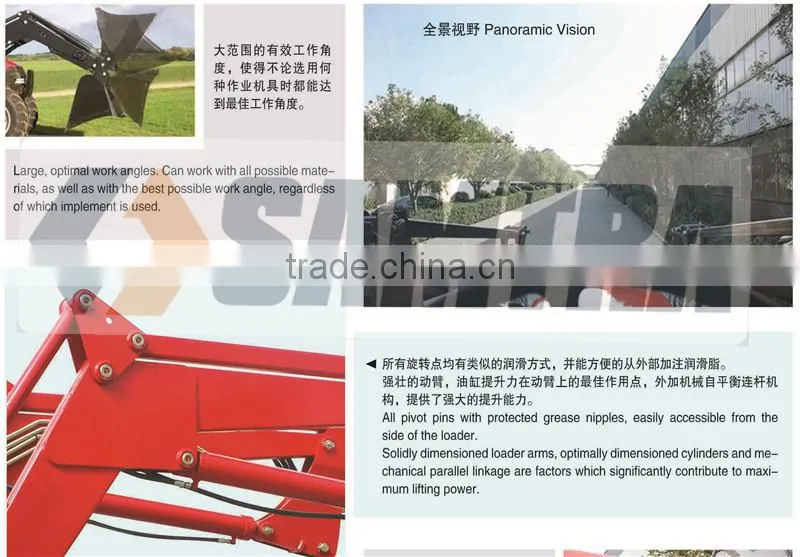 small tractor front end loader