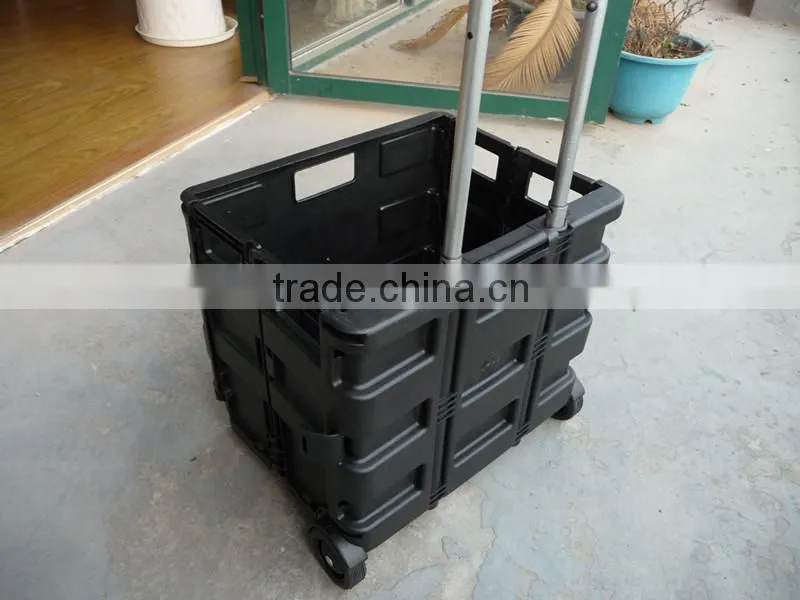 Best quality and popular PP Plastic Folding Shopping Carts