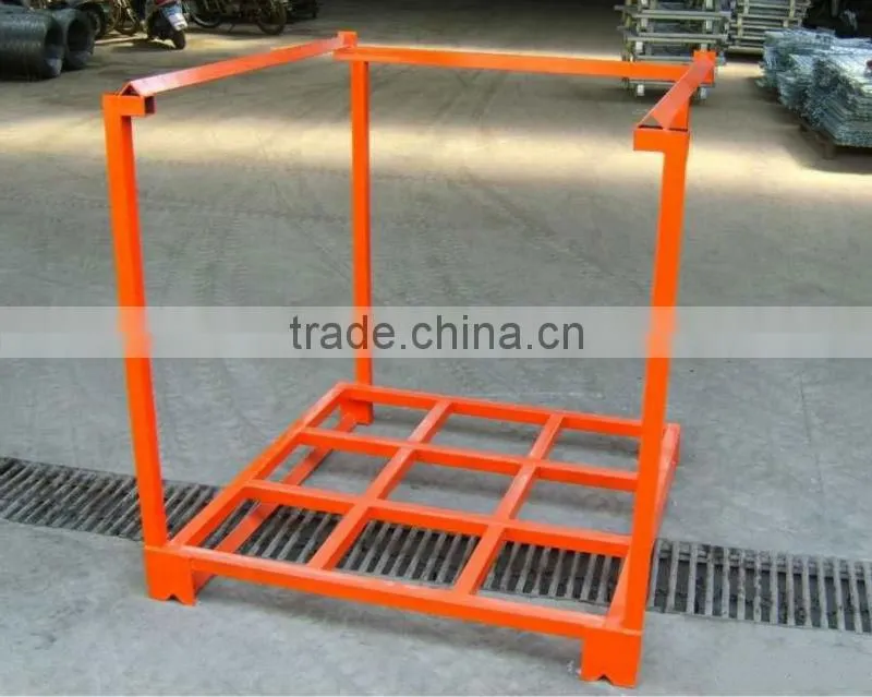 double layers warehouse stacking racks