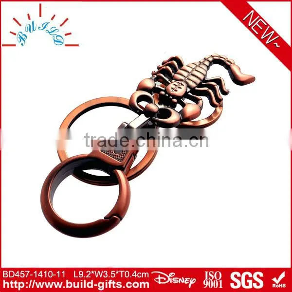 bronze bullet keychain