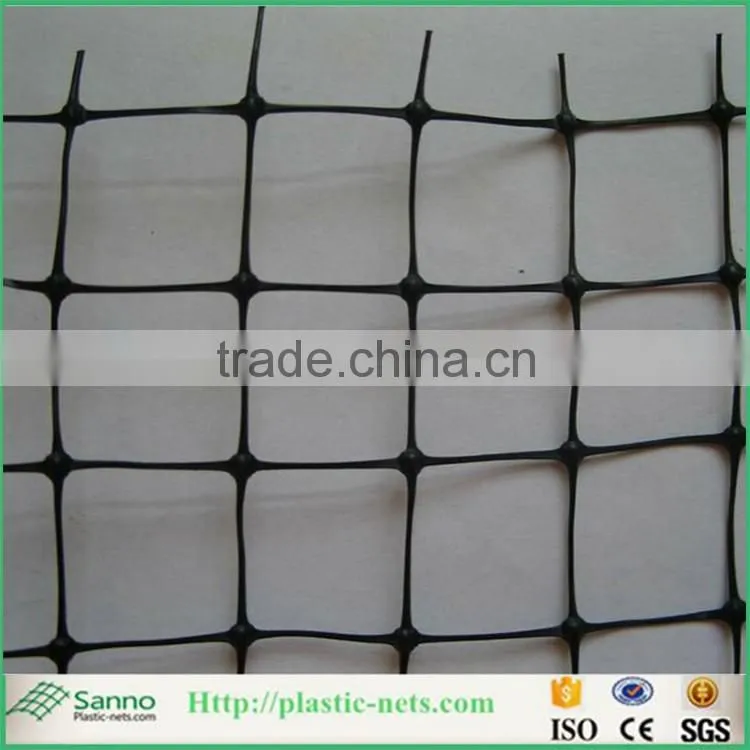 PP diamond plastic extruded net/black BOP net
