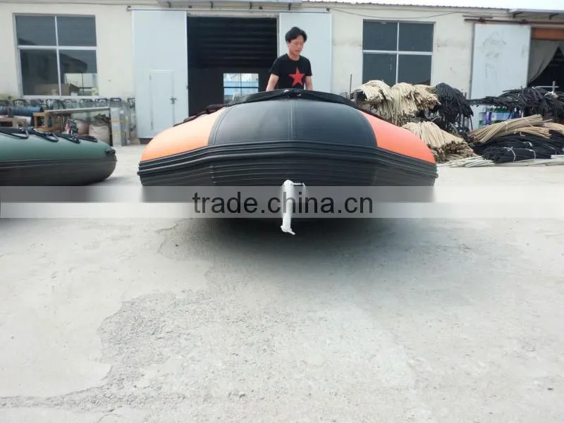 Sunshine 3.9m PVC inflatable boat, hand made boat