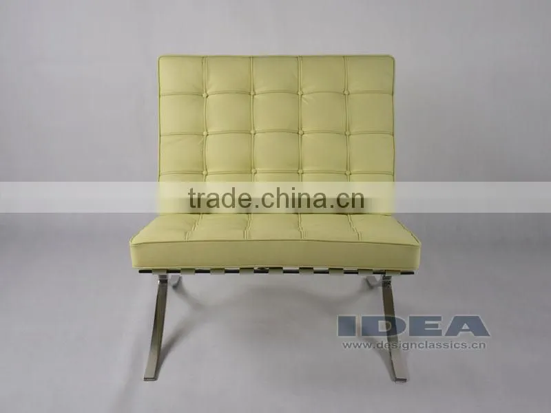 DC2001 Replica Mies Van Der Rohe Barcelona Chair - Cream White