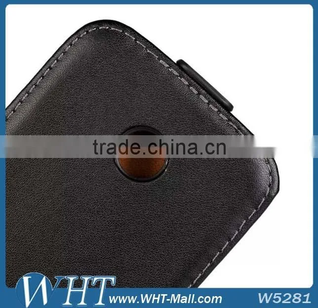 China Factory OEM Products Wholesale Leather Flip Case Back Cover For Nokia Lumia 630