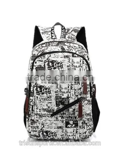 2015 OEM Special design hot outdoor heavy duty polyester mens backpack